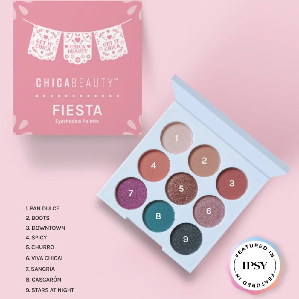 NEW! FIESTA (Mini-9 Eyeshadow Palette)